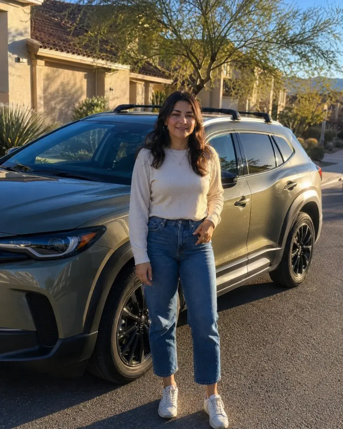 Sofia Alvarez, who saved $1,920 on a 2025 Mazda CX-50